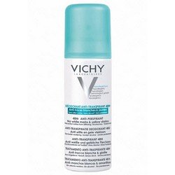 Vichy Deodorant - Дезодорант-антиперспирант 48 ч против белых и желтых пятен 125 мл купить по цене 1 590 ₽