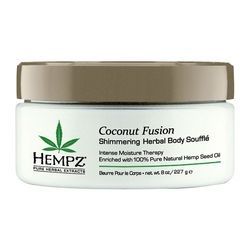 Hempz Herbal Body Souffle Coconut Fusion - Суфле для тела с кокосом «Мерцающий Эффект» 227 гр купить по цене 2 222 р.