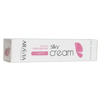 Aravia Revita Silky Cream Шёлковый крем для ног с пудрой 100 мл купить по цене 537 ₽