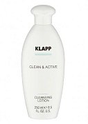 Klapp Clean&Active Cleansing Lotion - Очищающее молочко 250 мл купить в Москве