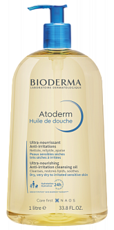 Bioderma Atoderm - Масло для душа увлажняющее 1000 мл купить по цене 3 420 р.