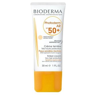 Биодерма Солнцезащитный крем с тоном для кожи с покраснениями AR SPF50+ 30 мл Bioderma Photoderm купить по цене 2 395 р.