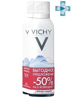 Виши Набор термальная вода Vichy Спа 150 мл х 2 шт Vichy Thermal Water Vichy купить по цене 1 227 ₽