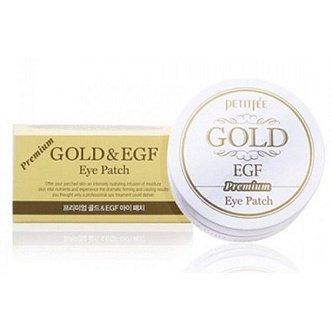 Гидрогелевые патчи для глаз Petitfee Eye Patch EGF & Gold коллоидное золото и EGF 60 шт купить по цене 1 566 р.