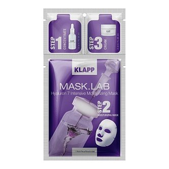 Клапп Набор: концентрат маска крем Hyaluron 7 Intensive Moisturizing Mask 1 шт Klapp Mask.Lab купить по цене 5 171 ₽