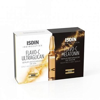 Isdin Isdinceutics - Набор (Сыворотка для лица дневная 10х2 мл, Сыворотка для лица ночная 10х2 мл) купить по цене 4 176 р.