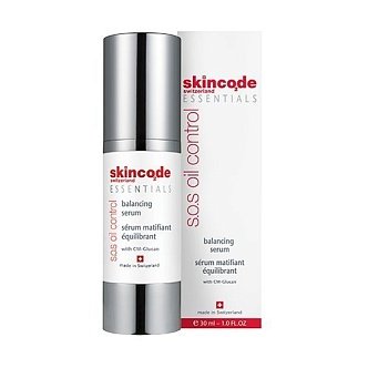 Skincode Essentials S.0.S Oil Control - Матирующая сыворотка для жирной кожи 30 мл купить по цене 6 272 ₽