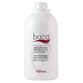 Kaaral Baco ColorPro - Шампунь дающий блеск волосам и тонирующий седые волосы 1000 мл купить по цене 1 894 ₽