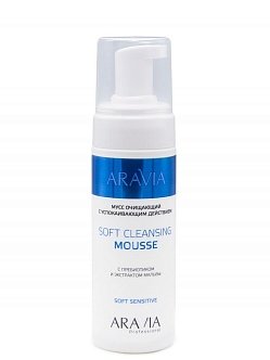 ARAVIA Professional Мусс очищающий с успокаивающим действием Soft Cleansing Mousse, 160мл8 купить по цене 773 р.